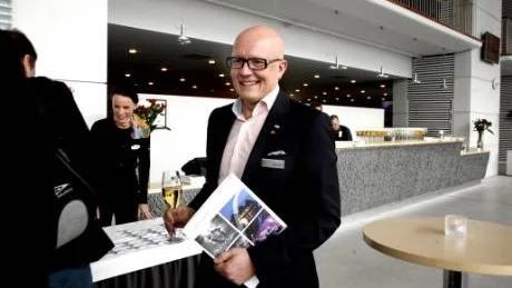 Lämnar ön. Niklas Sjöblom, vd Wisby Strand, lämnar Gotland för att bli vd vid Aronsborgs konferenshotell i Båsta.Foto: Henrik Radhe