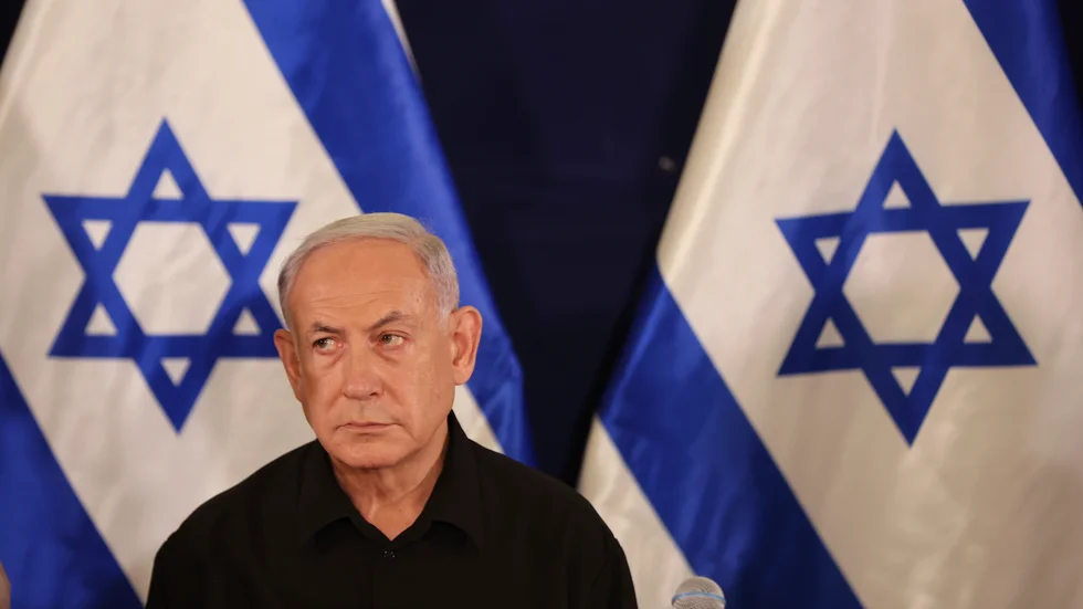 Israels premiärminister Benjamin Netanyahu kallar videon för "grym psykologisk propaganda". Arkivbild.