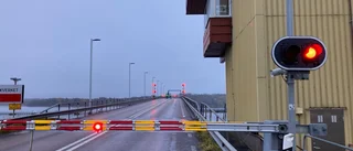 Problem med Hjulstabron – broöppning tog en timme
