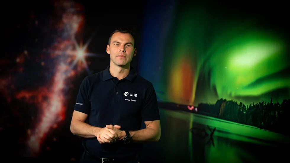 
Sikta mot stjärnorna. Astronaut Marcus Wandt.