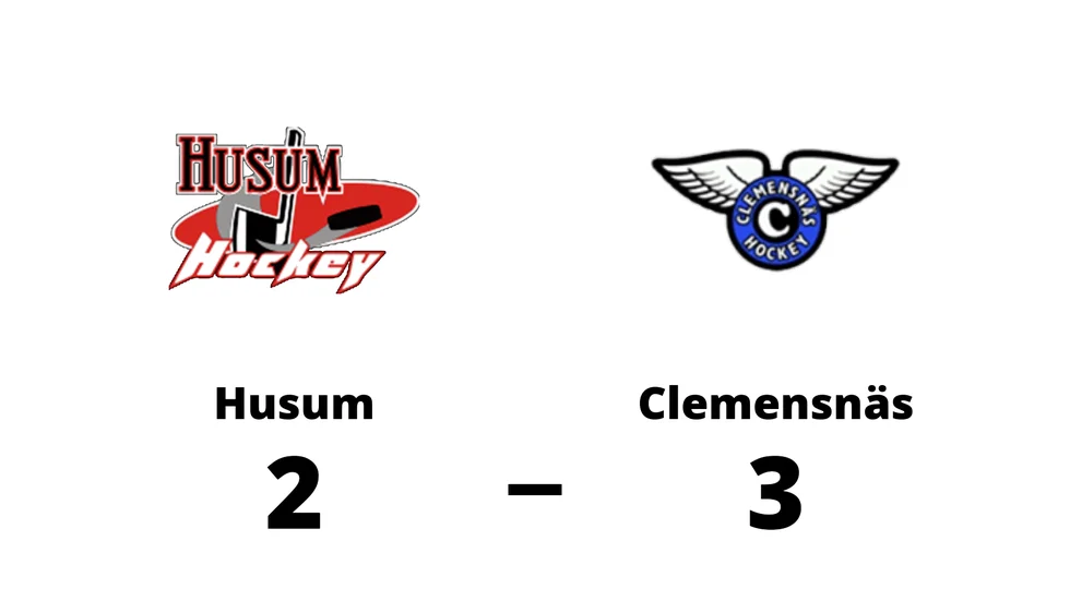 Husum HK förlorade mot Clemensnäs HC