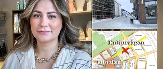 Bortglömda gatan i nya centrum • "Vi har varit på om skyltning"