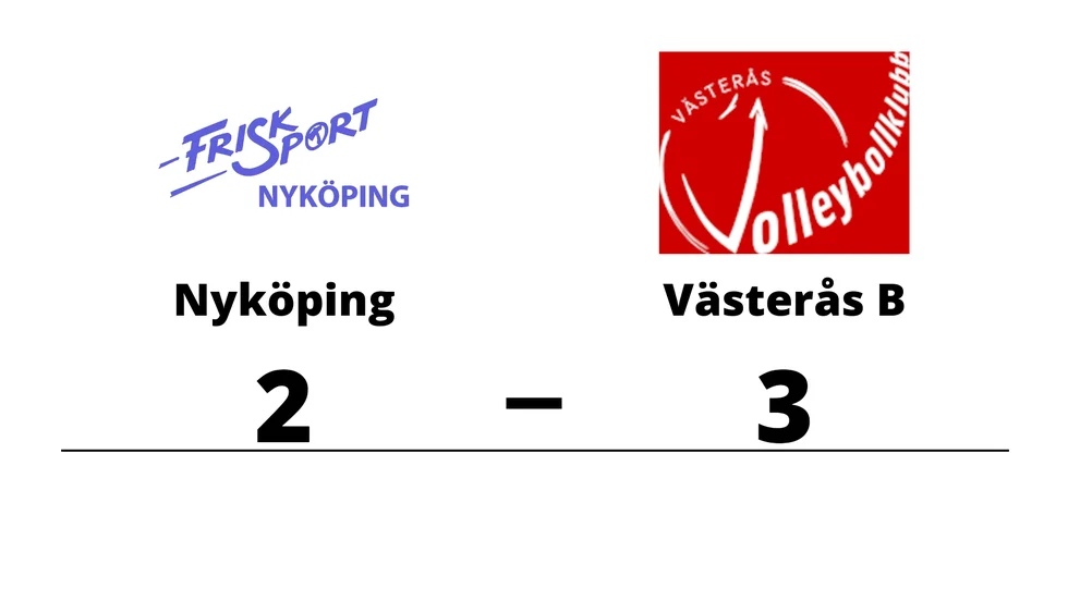 Nyköpings FK förlorade mot Västerås B