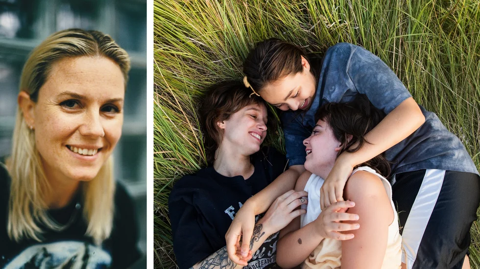 Linköpingsdottern Mika Gustafson är aktuell med den redan internationellt prisade bioaktuella filmen "Paradiset brinner" om de tre systrarna Laura (Bianca Delbravo), Mira (Dilvin Asaad) och Steffi (Safira Mossberg).  