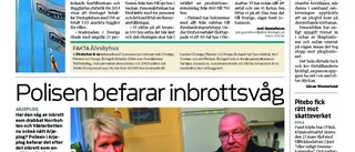 Fler spår men inga inbrott