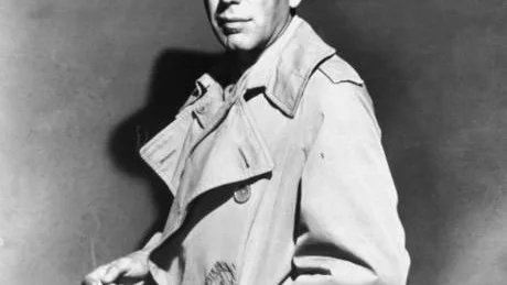 **FILE**Actor Humphrey Bogart appears in character as private eye Sam Spade in  the 1941 noir film "The Maltese Falcon."  (AP Photo)