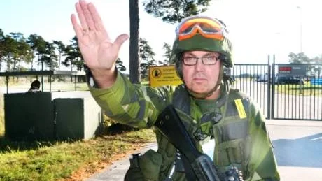 Micael Gahnström hade uppdraget att sköta inpasseringen.