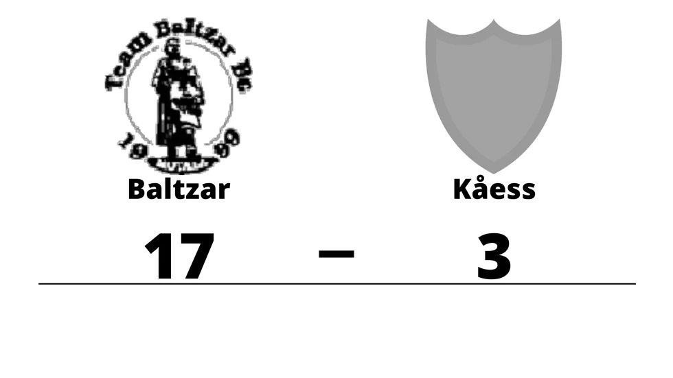 Team Baltzar BC vann mot BK Kåess