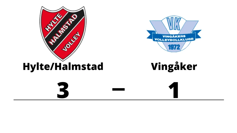 Hylte/Halmstad vann mot Vingåker
