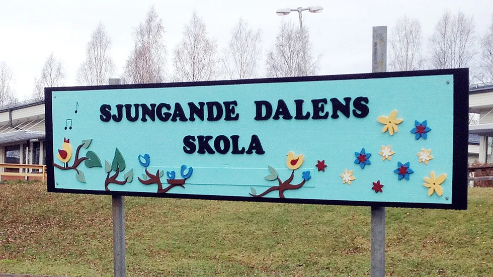 Arkivbild. Sjungande dalens skola öppnar på nytt nästa läsår.