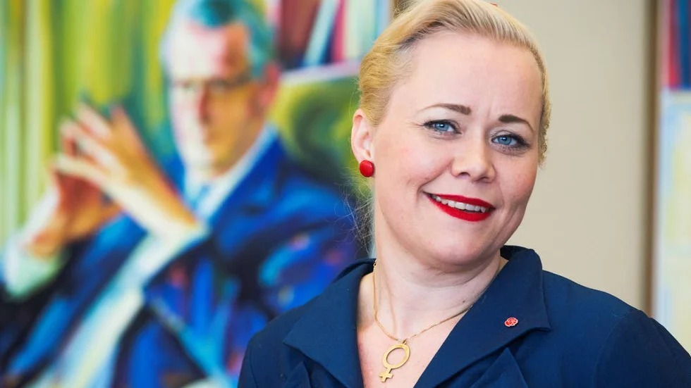 Budgetkritik. Riksdagsledamoten Hannah Bergstedt (S), från Piteå, tog kritiken från SSU med ro.