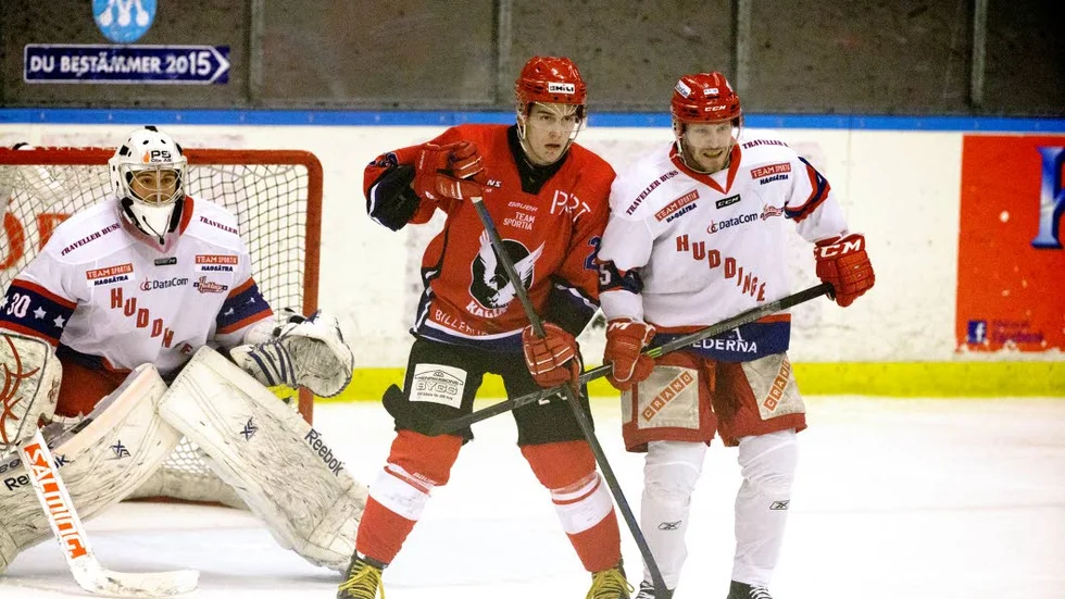 Målskytt. Marcus Sandström tröstmålade mot Hudiksvall.