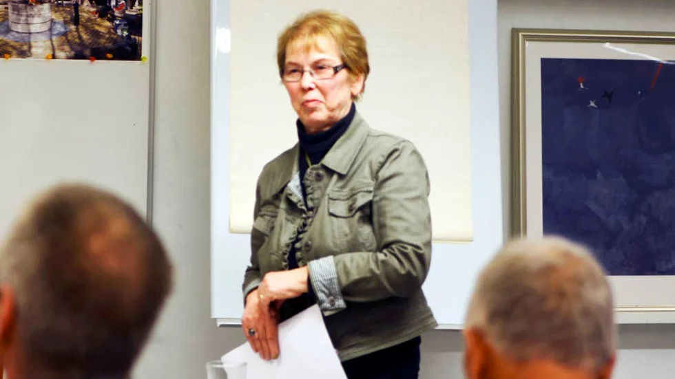 ÅKER TILL SCHWEIZ. Ulla Hardelin vid Rädda Barnen åker till Genéve.