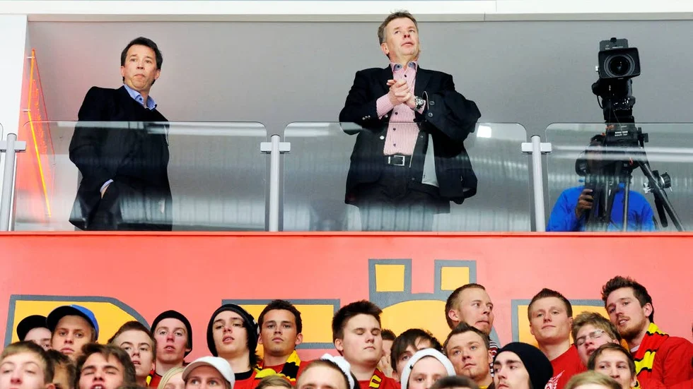 Jaga stjärnor. Thor Stöckel och Lars ”Osten” Bergström jagar spetskompetens till Luleå Hockey.