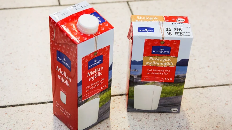 KORKAT? Den nya skruvkorksförpackningen är mer än 25 öre per liter dyrare att producera än de vanliga tegelstenarna, enligt NSD:s uppgifter. Norrmejerier vill inte kommentera uppgiften men säger att mjölkförsäljningen ökat efter att förpackningarna infördes.