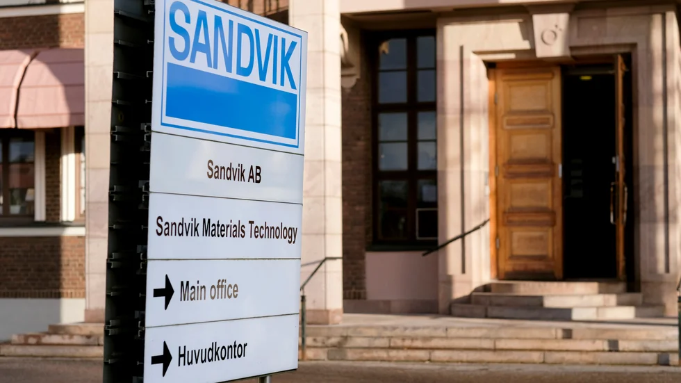 Sandvik lånefinansierar satsningar på forskning och utveckling. Arkivbild