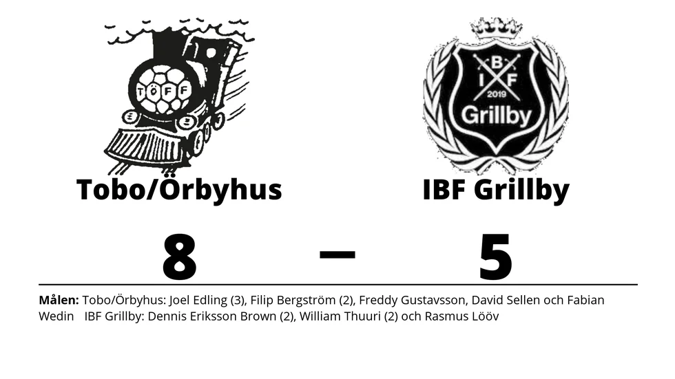 Tobo/Örbyhus FF vann mot IBF Grillby