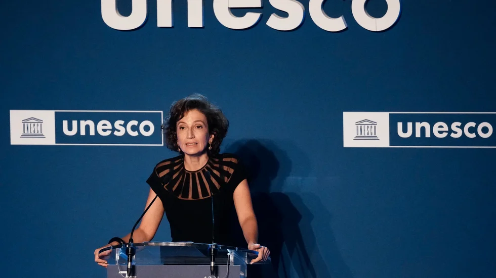Unescos generaldirektör Audrey Azoulay. Arkivbild.