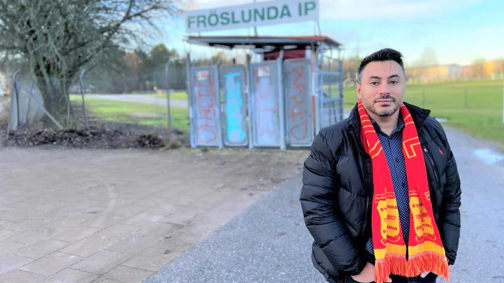 Fredrik Krait är ordförande i Syrianska Eskilstuna.