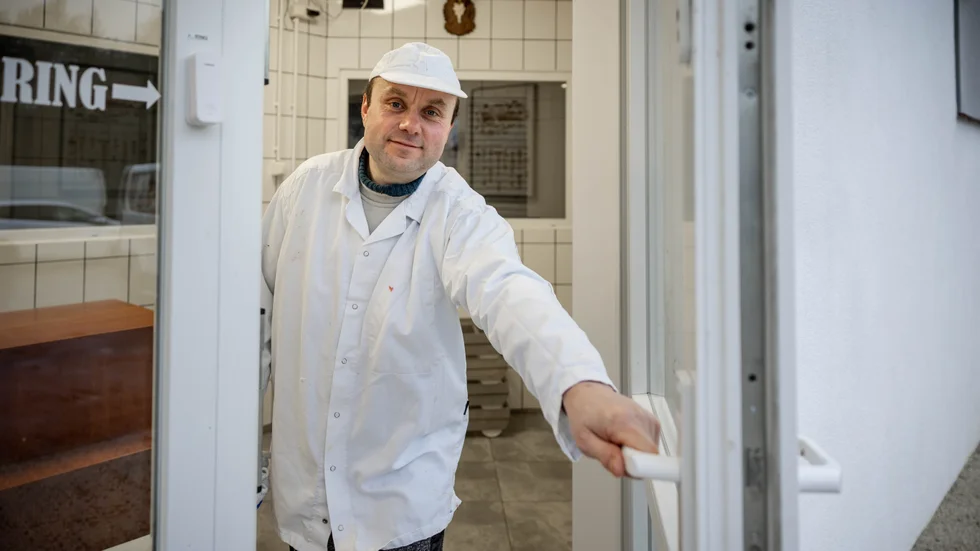 Det var i mellandagarna som Piotr äntligen kunde uppfylla sin dröm att öppna ett eget charkuteri.