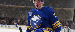Svenskmål och assist när Buffalo vände och vann
