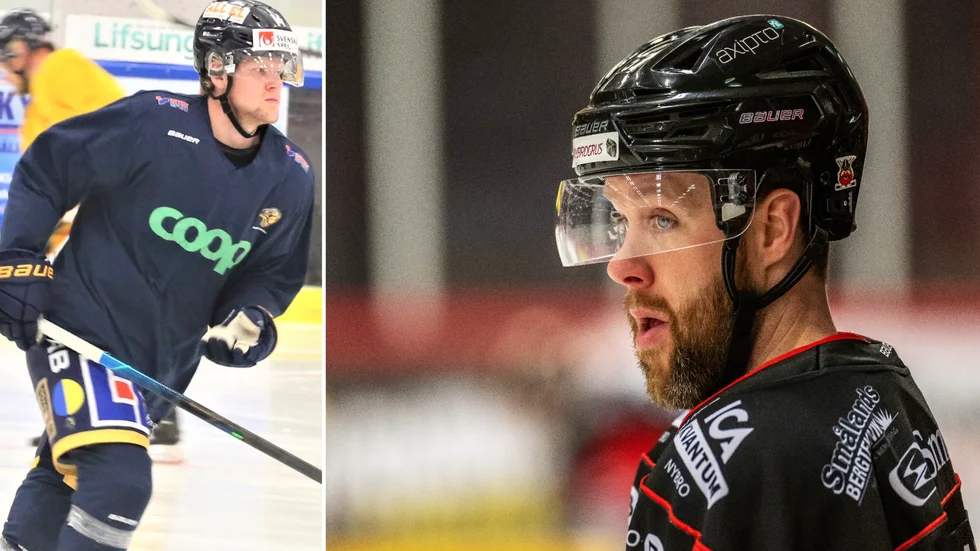 Linus Dahlberg och Niklas Dahlberg ställs mot varandra i Visby ishall.