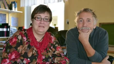 Marianne Lindgren är det en liten befrielse att gå från revyerna på Vassholmen.