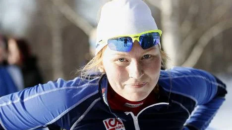Clara Auland från hemmaklubben Sävast.