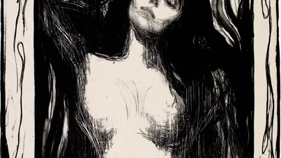 Edvard Munchs "Madonna", från 1895