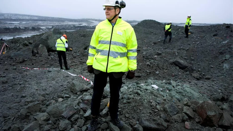 Karl Axel Waplan planerar att snart återkomma till Kaunisvaara. Detta efter ett par tunga månader. Nu måste arbetet med investeringarna återupptas.