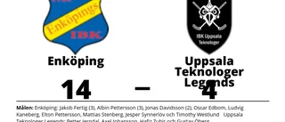 Enköping vann toppmötet mot Uppsala Teknologer Legends
