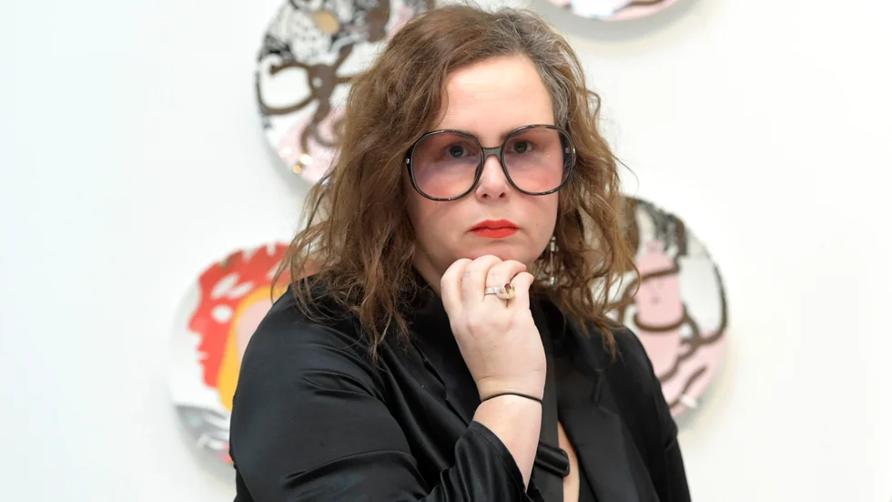 Radioprofilen Hanna Hellquist pudlar. Arkivbild.