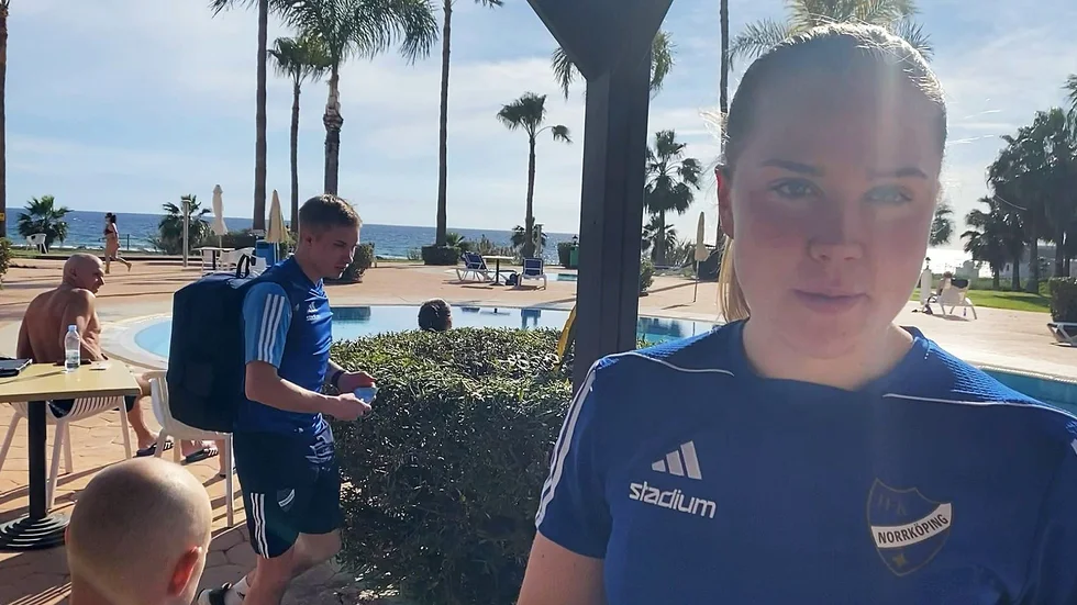 Sofia Hjern och IFK har landat i Ayia Napa på Cypern och startar upp sitt träningsläger den här veckan. 