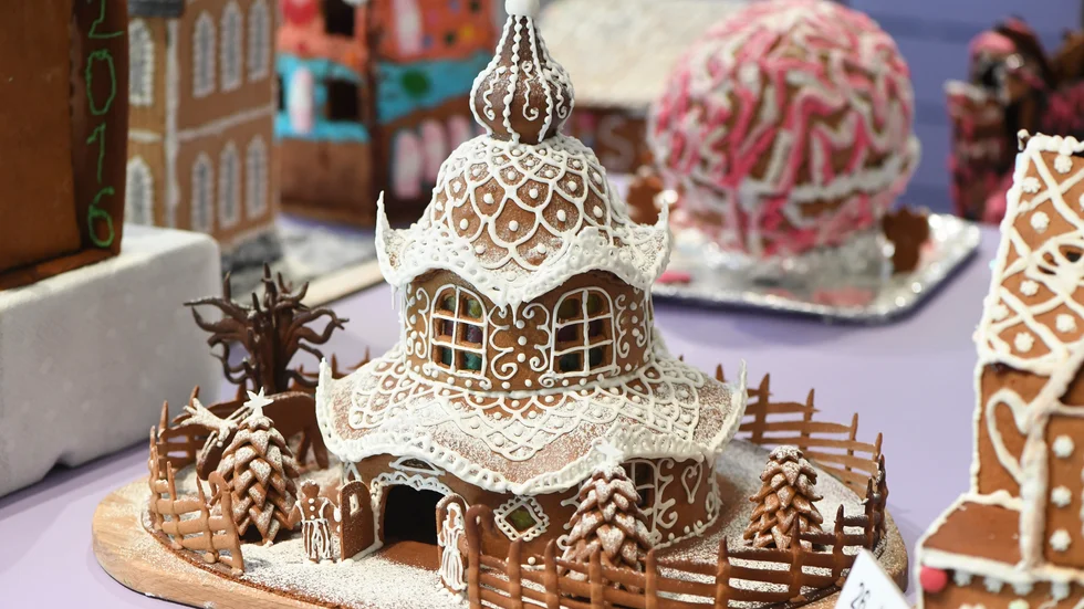 Snart är det dags för utställningen med pepparkakshus på Skellefteå museum.