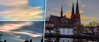 Sällsynta väderfenomenet syntes över Uppsala: "Har aldrig sett något liknande"