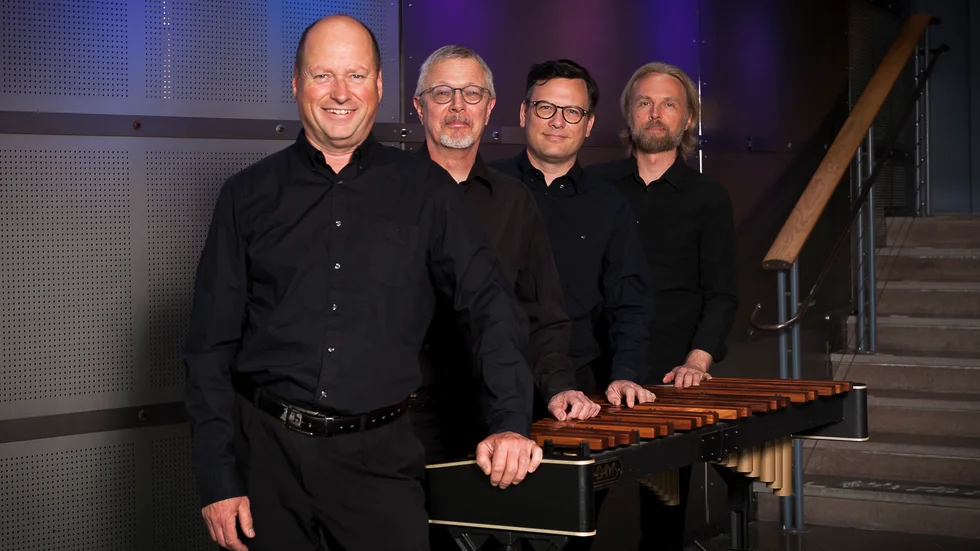 Slagverkare från SON ger sig ut till länets mindre orter i veckan. Konserten i Gusum är ett samarbete mellan SON och Föreningen Folkets Hus i Gusum.