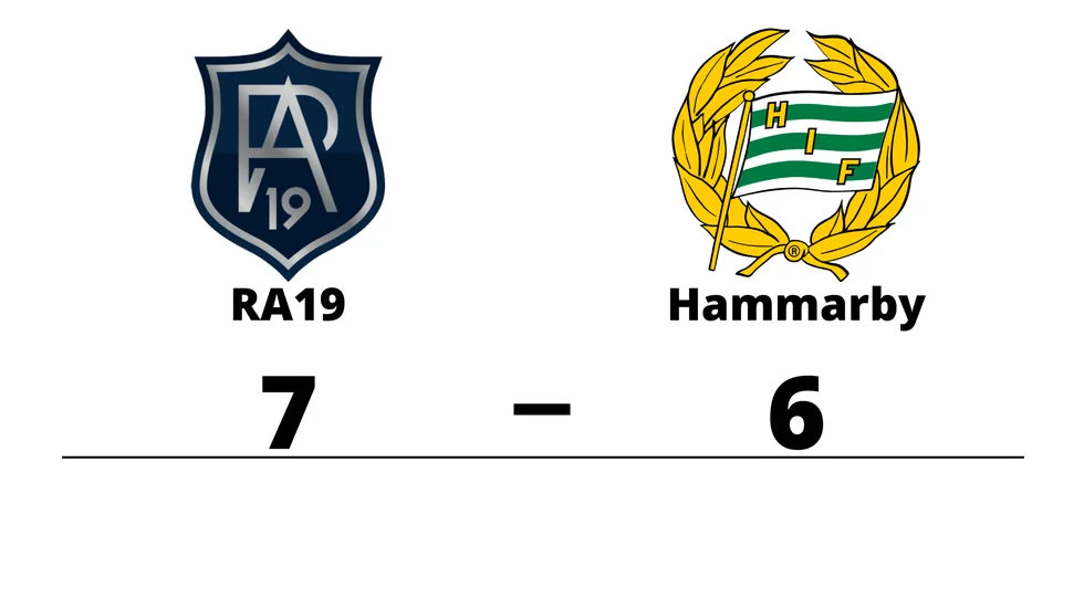 Rosersberg Arlanda IBK vann mot Hammarby IF IBF