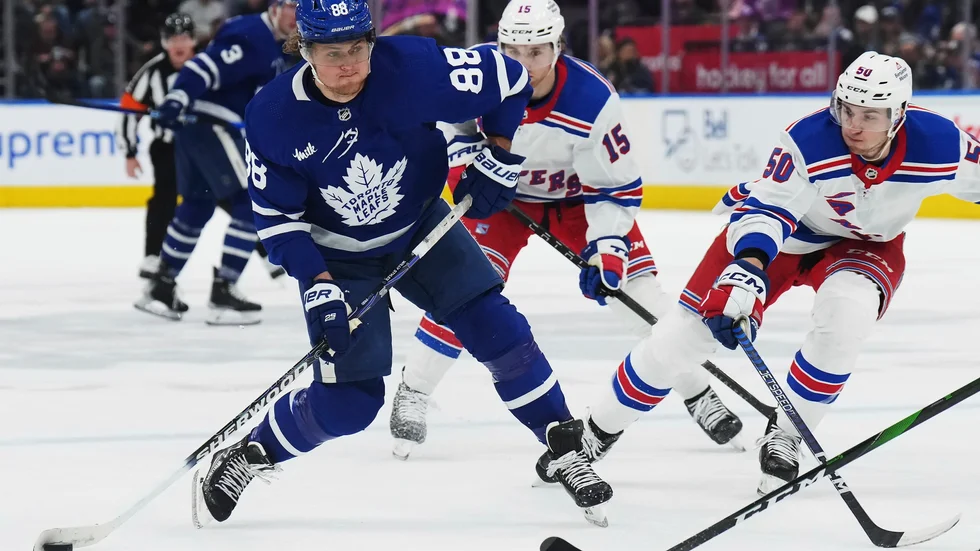 William Nylander uppnådde en ny milstolpe i nattens NHL-match mot New York Rangers.