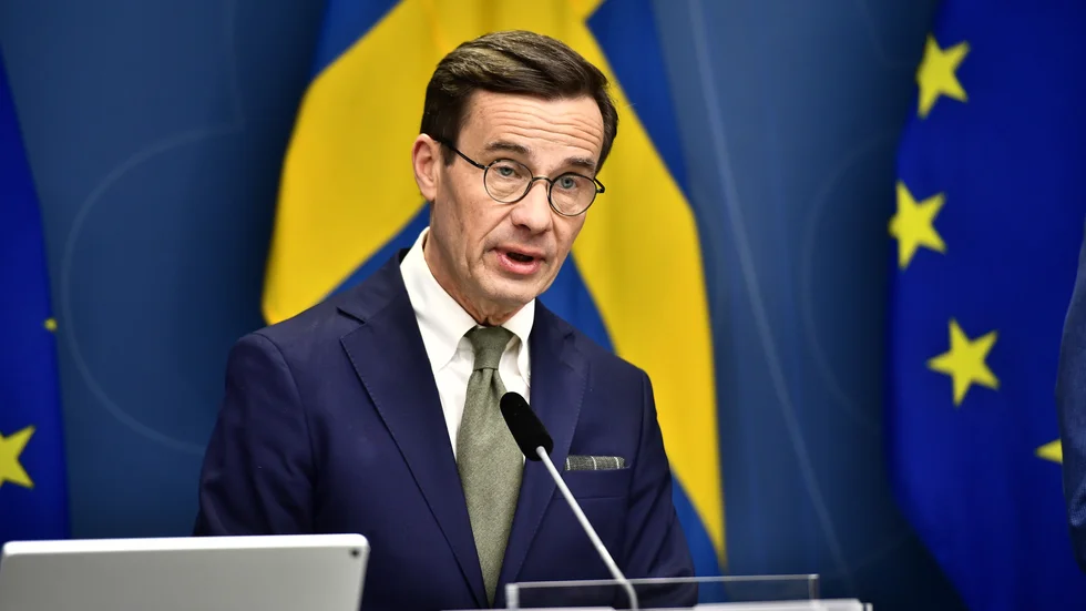 ”Det här är ett viktigt steg mot vad man kan kalla för lex Luna”, sa statsminister Ulf Kristersson (M) på pressträffen.