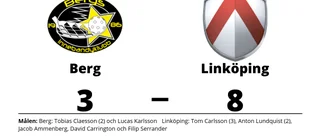 Seger för Linköping i toppmötet med Berg