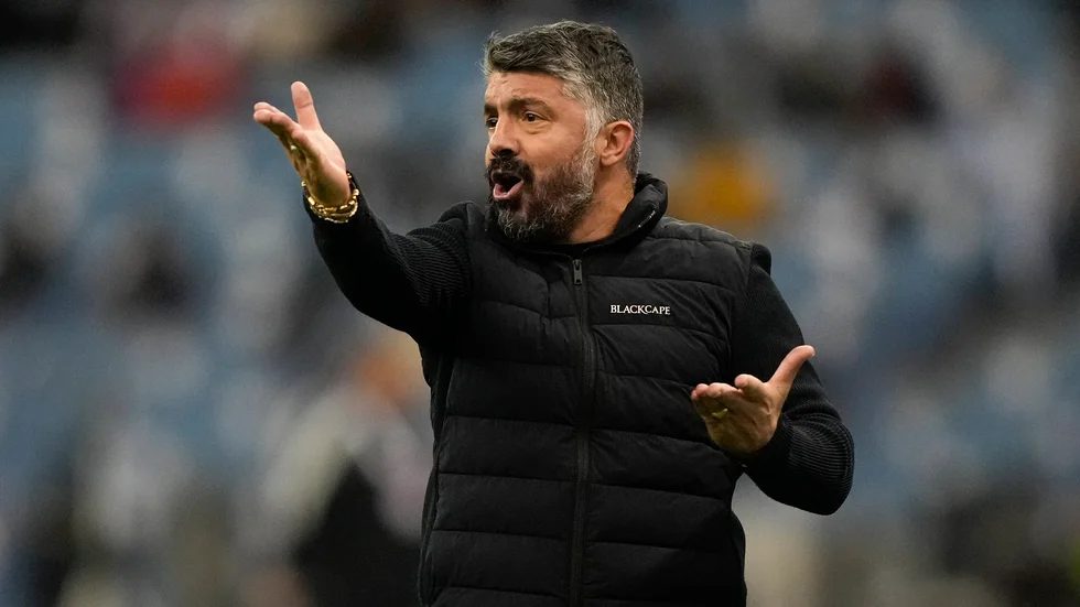 Gennaro Gattuso lämnar tränarjobbet i Valencia. Arkivbild.