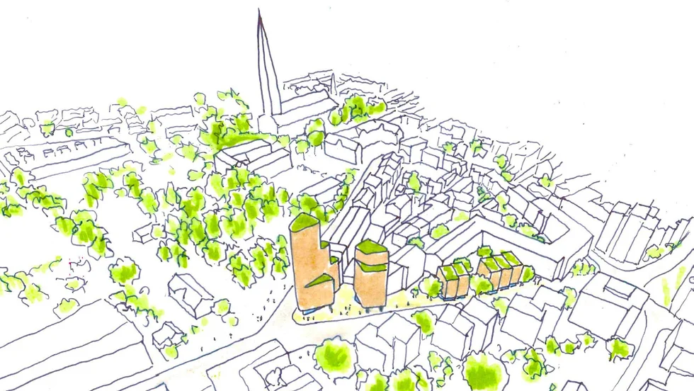 Linköping har i dag 165 000 invånare. Staden har vuxit men stadskärnan och stadens uttryck har inte utvecklats i samma takt, skriver debattören.