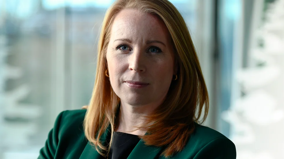 Centerpartiets avgående partiledare Annie Lööf.