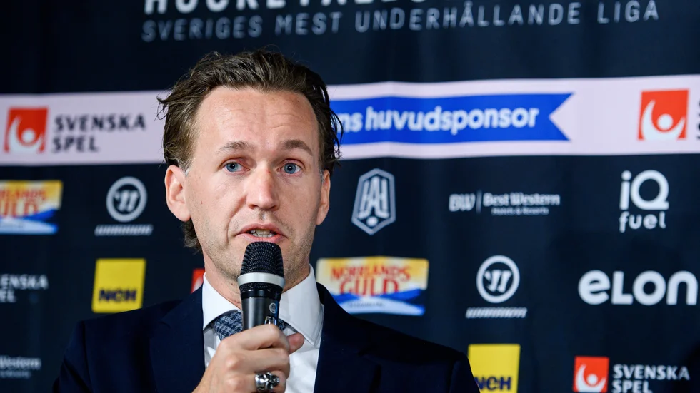 Gabriel Monidelle, vd för Hockeyallsvenskan.