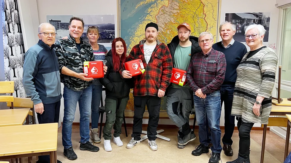 Från vänster Bengt Strand HjärtLung Norrbotten, Magnus Ek och Gun Lång, Allsåklubben, Moa och Freddy Cramling, Nilles, Robin Landin, Jockfalls Camping, Håkan Hansson, Lars Nilsson och Ylva Wikman, HjärtLung Överkalix.