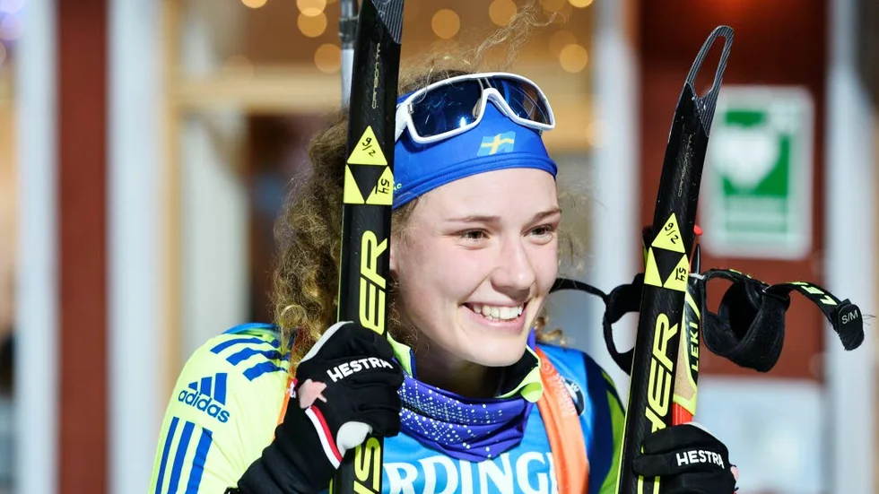 Genombrottet. Efter ett succélopp kom Hanna Öberg åtta sin världscupdebut.