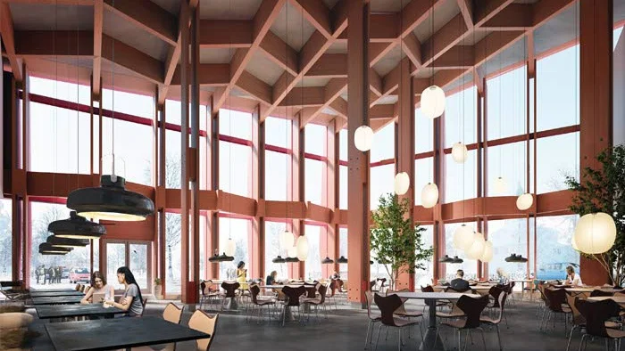 STORT BYGGE. Kunskapshuset ska rymma gymnasieskola, lärcentra och parkeringsgarage.