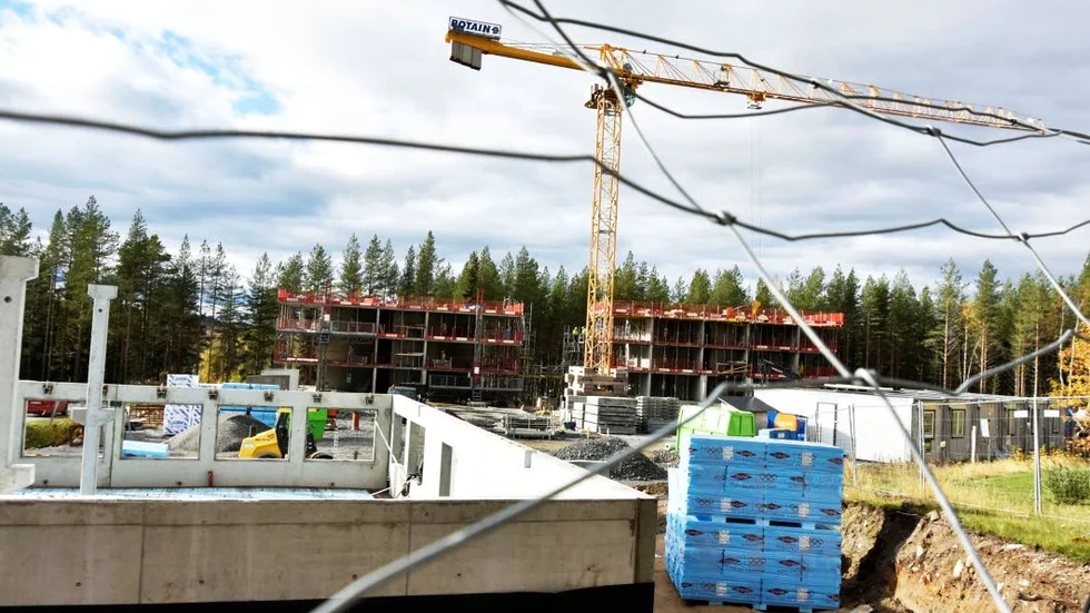 NYA LÄGENHETER. Lulebo bygger nya  lägenheter på Regnvägen, Björkskatan, som ska stå klara 2017. Det kommunala bostadsbolaget välkomnar beskedet om investeringsstöd till nybyggda hyreslägenheter.