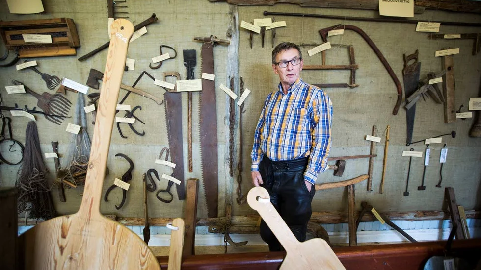Mängd. Omkring 800 föremål finns i museet, och allt är noggrant dokumenterat.