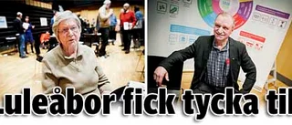 De ville tycka till om Luleå kommuns visonsarbete